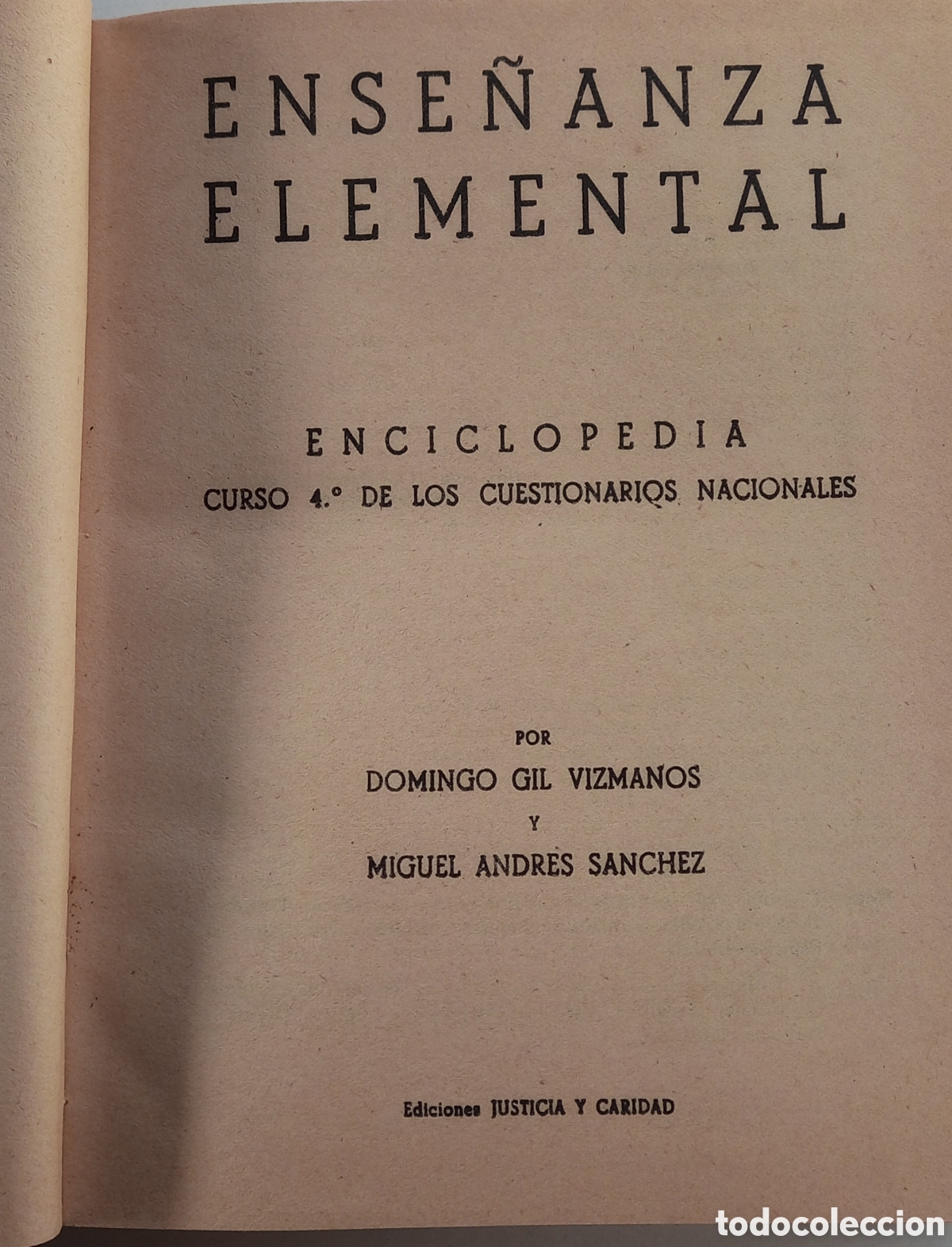 Libros de segunda mano: Ense&ntilde;anza Elemental.A&ntilde;o 1954 - Foto 3