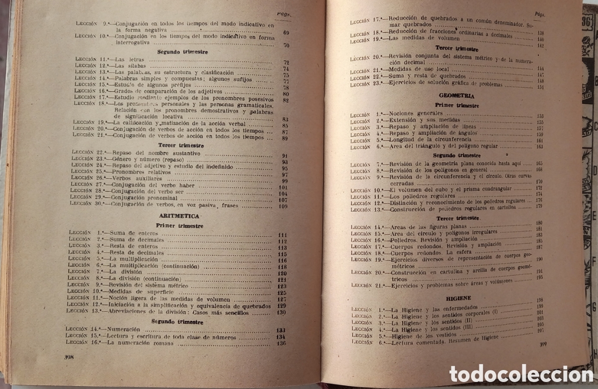 Libros de segunda mano: Ense&ntilde;anza Elemental.A&ntilde;o 1954 - Foto 6