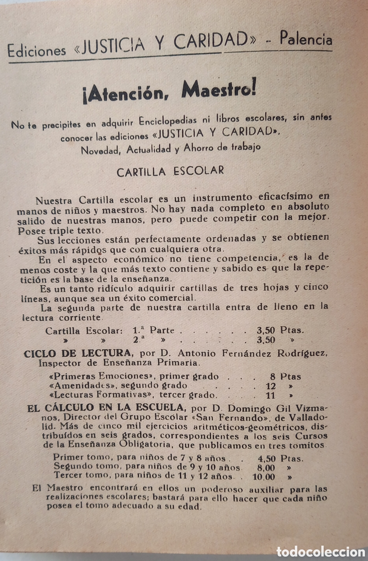 Libros de segunda mano: Ense&ntilde;anza Elemental.A&ntilde;o 1954 - Foto 7