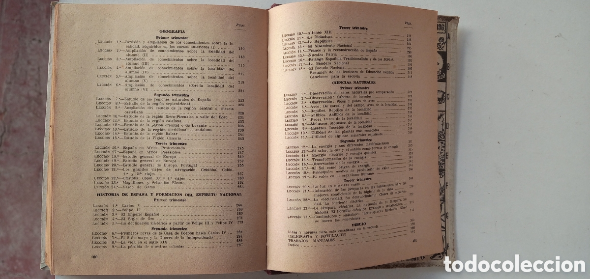 Libros de segunda mano: Ense&ntilde;anza Elemental.A&ntilde;o 1954 - Foto 8