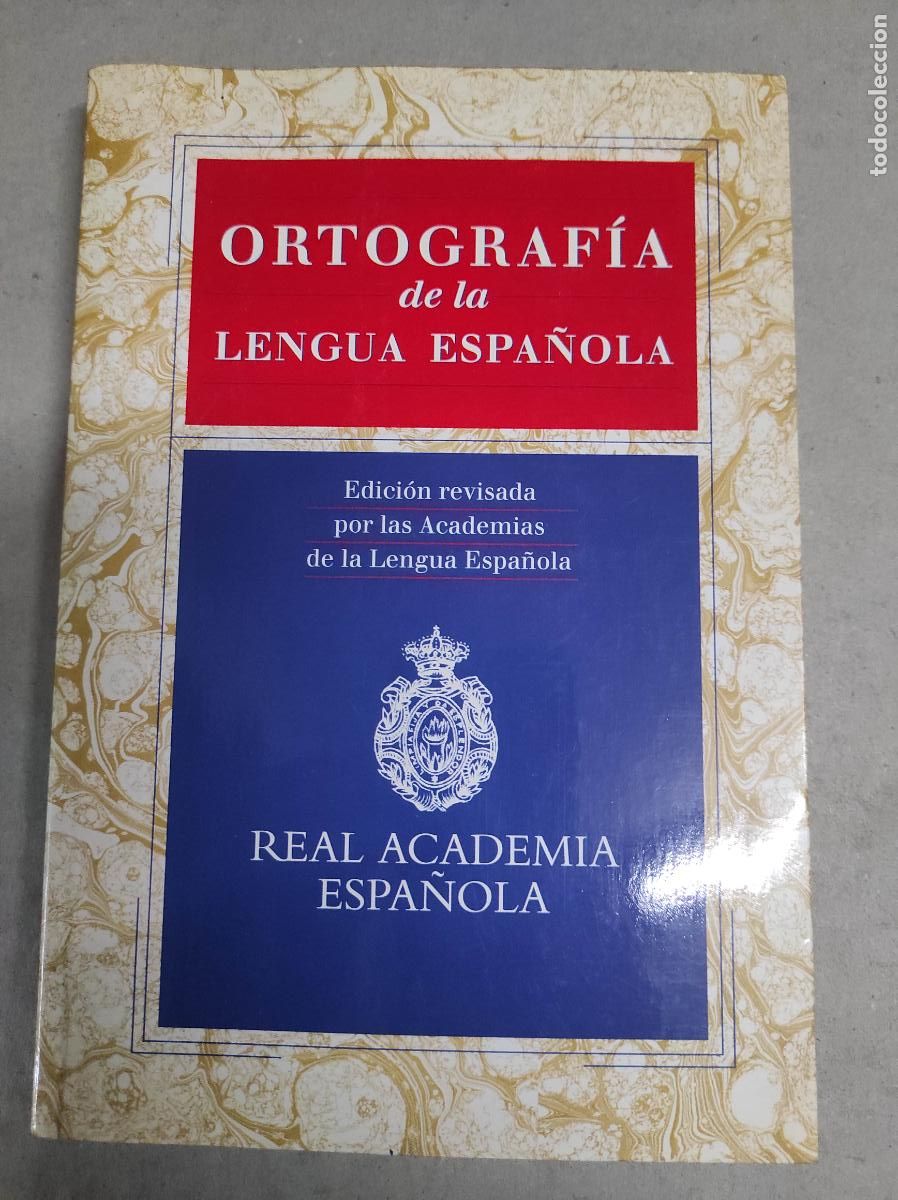 Libros de segunda mano: Ortograf&iacute;a de la lengua espa&ntilde;ola RAE - Foto 1