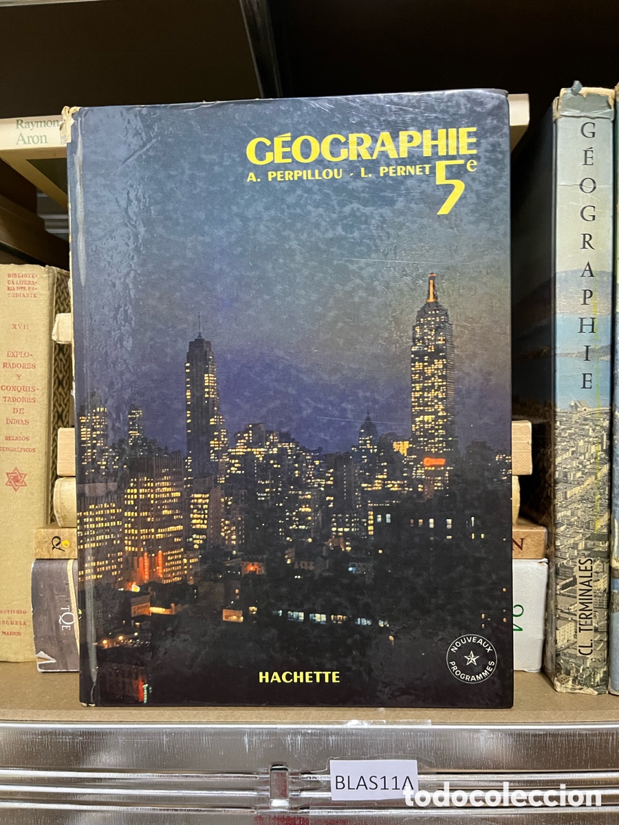 Libros de segunda mano: Blas11A Geographie par L. Pernet, hachette, 6e - Foto 1