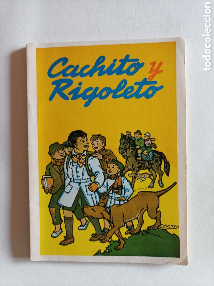 Libros de segunda mano: CACHITO Y RIGOLETO. LIBRO ESCOLAR. DIRECCI&Oacute;N GENERAL DE SANIDAD. - Foto 1