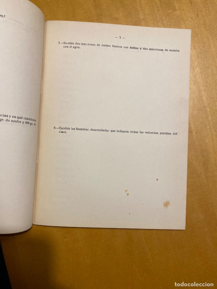 Libros de segunda mano: PROBLEMAS DE QUIMICA I. LUIS VICENTE DEL ARCO. - Foto 2