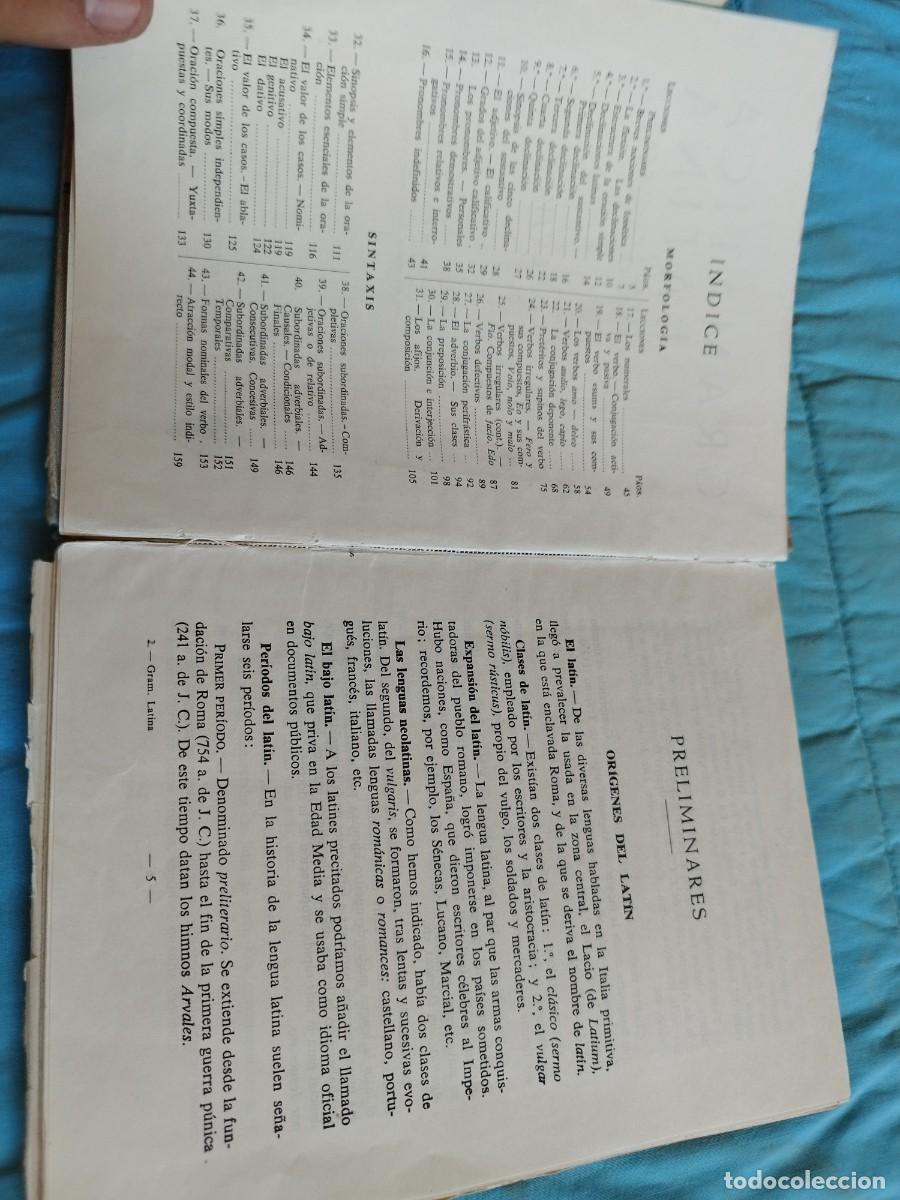 Libros de segunda mano: GRAMATICA LATINA / / EVA 207-202 / EDELVIVES - Foto 10