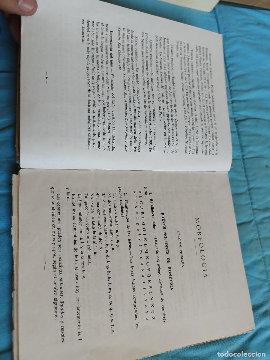 Libros de segunda mano: GRAMATICA LATINA / / EVA 207-202 / EDELVIVES - Foto 11