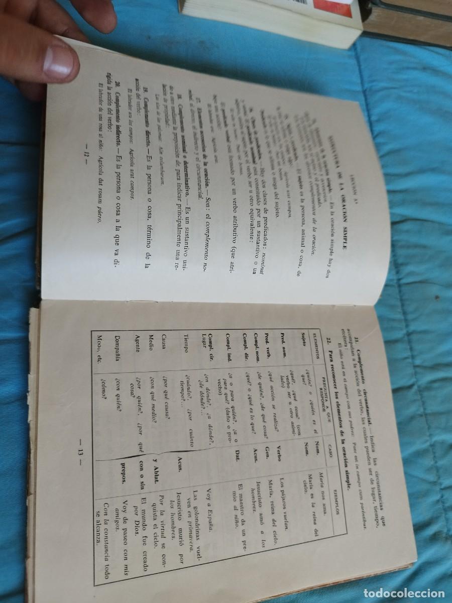 Libros de segunda mano: GRAMATICA LATINA / / EVA 207-202 / EDELVIVES - Foto 13