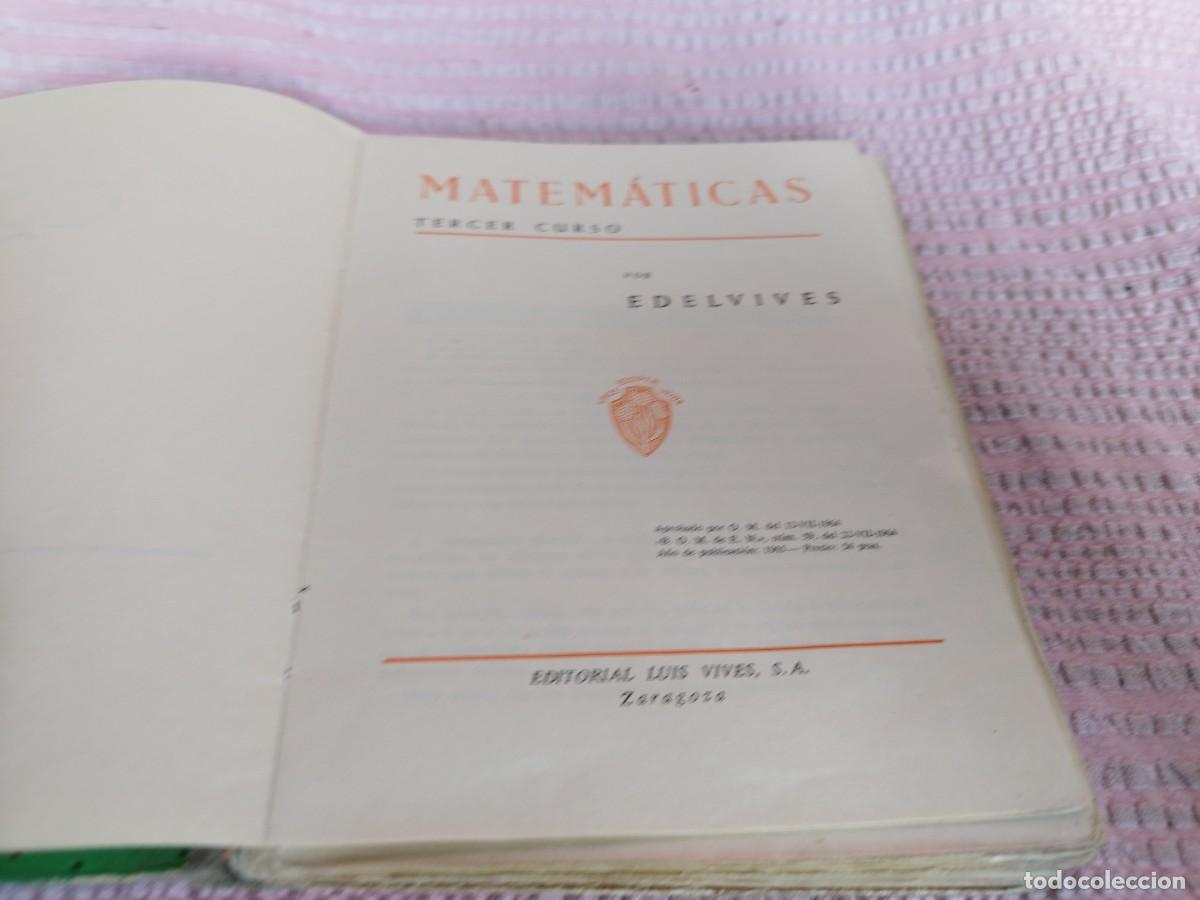 Libros de segunda mano: MATEMATICAS TERCER CURSO / / EVA 210 / EDELVIVES - Foto 6