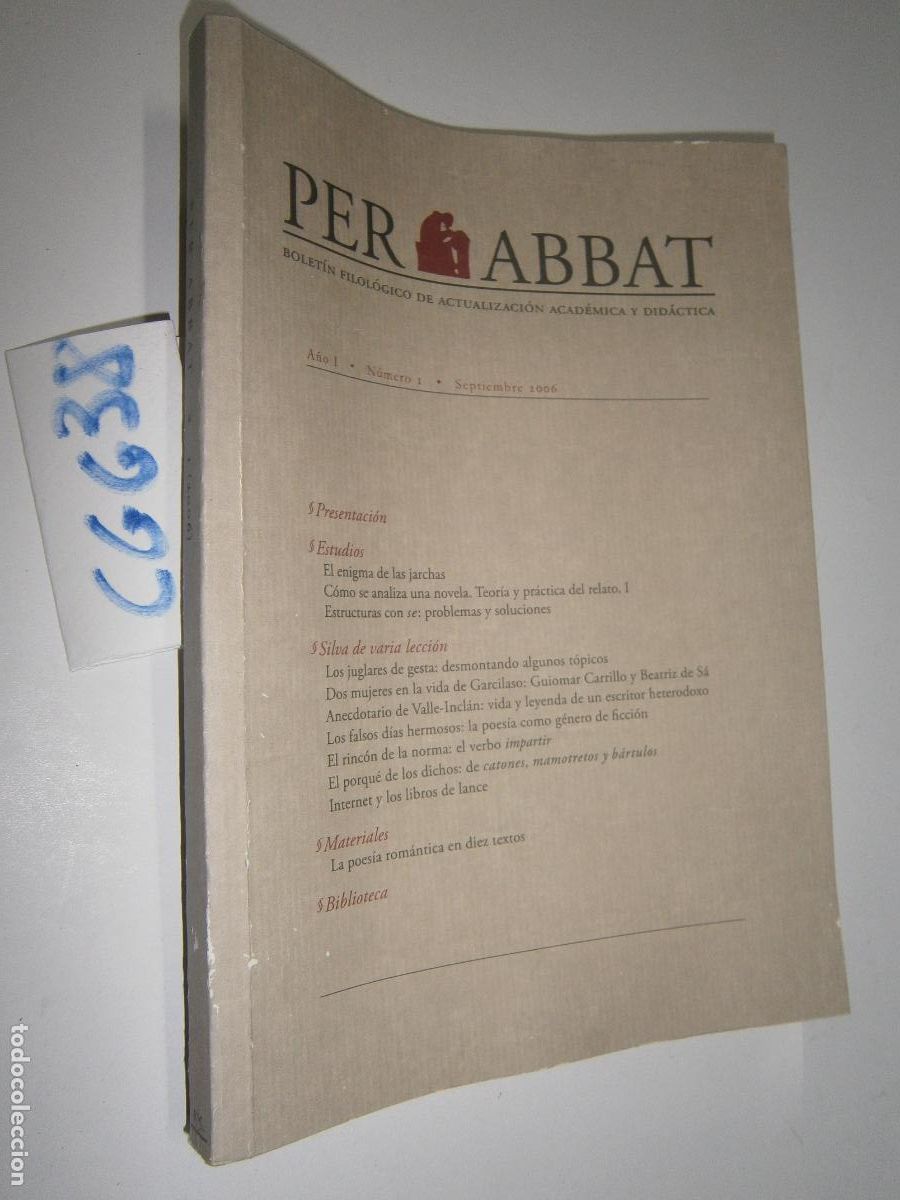 Libros de segunda mano: ANTIGUO LIBRO DE TEXTO - PER ABBAT - Foto 1