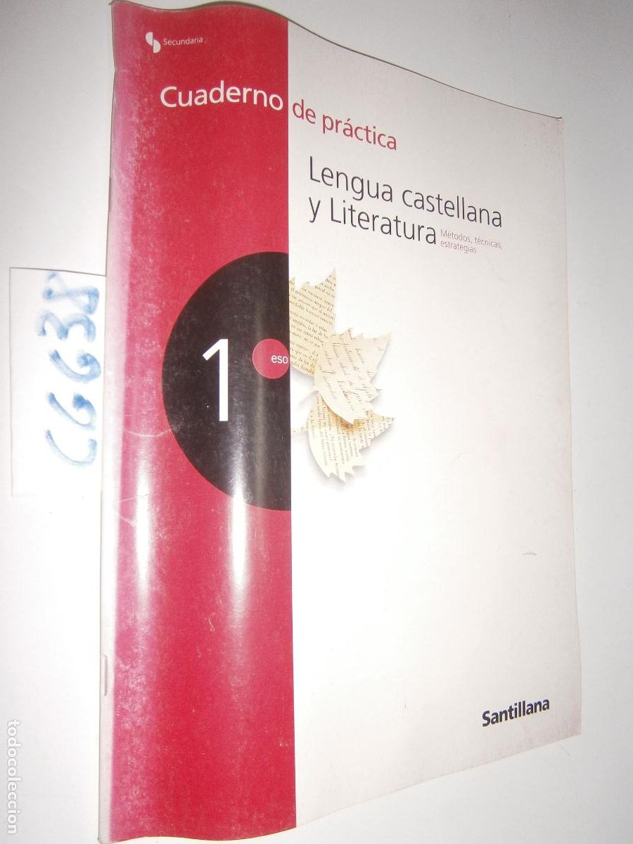 Libri di seconda mano: ANTIGUO LIBRO DE TEXTO - CUADERNO DE PRACTICA - LENGUA CASTELLANA Y LITERATURA
