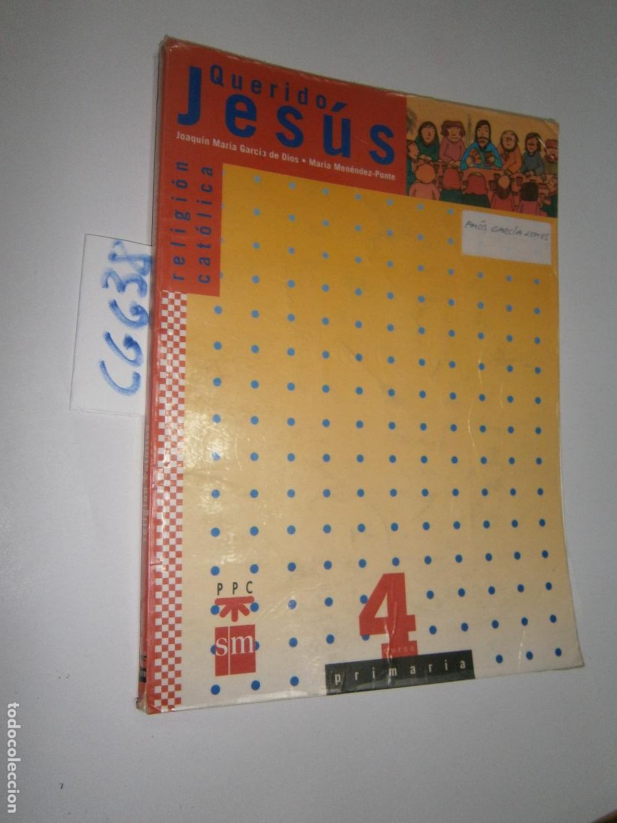Libros de segunda mano: ANTIGUO LIBRO DE TEXTO - QUERIDO JESUS - Foto 1
