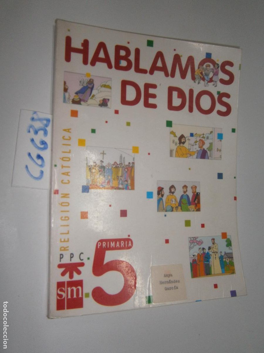 Libros de segunda mano: ANTIGUO LIBRO DE TEXTO - HABLAMOS DE DIOS - Foto 1