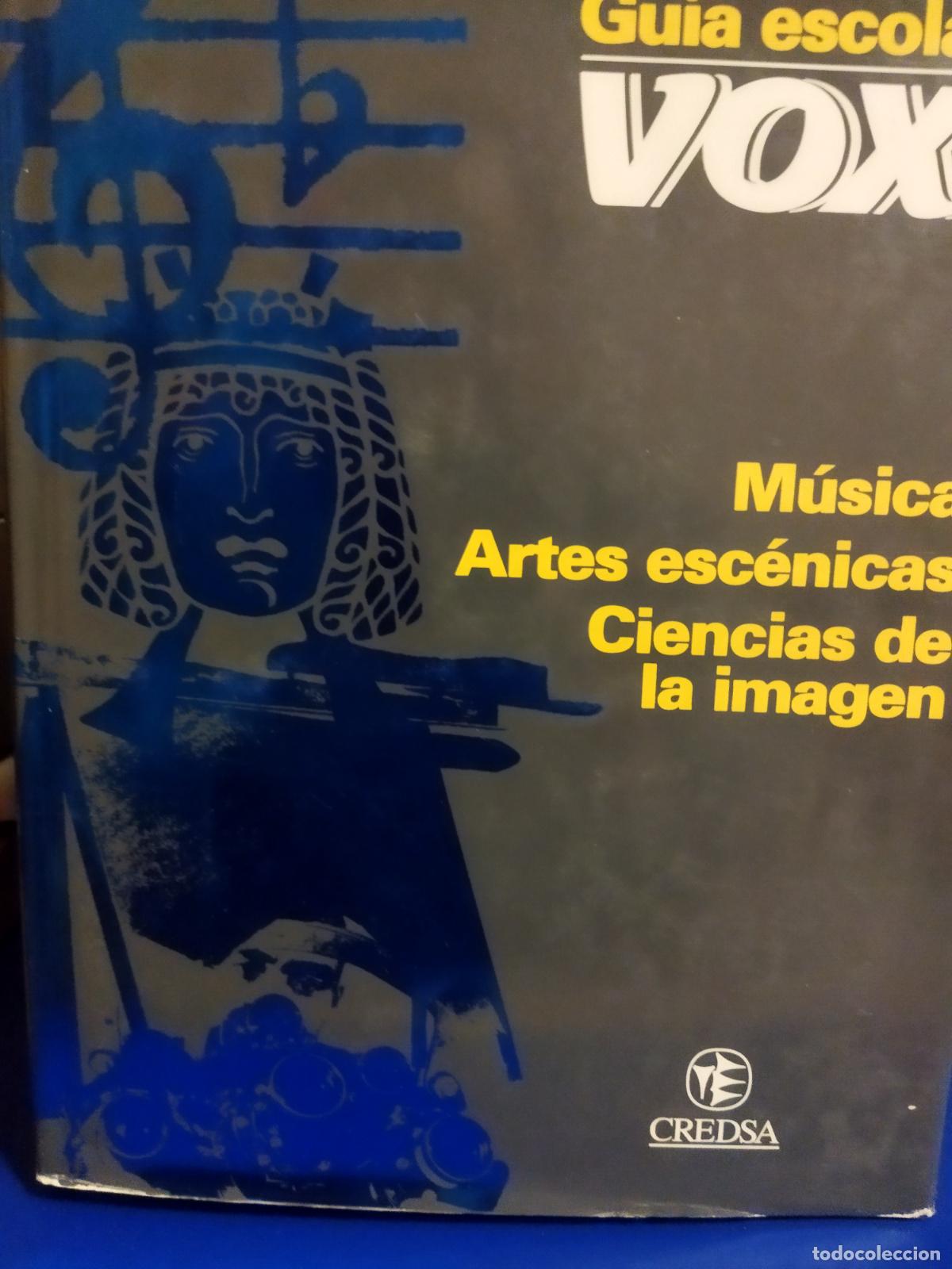 Livros em segunda m&atilde;o: Guia escolar vox musica artes esc&eacute;nicas ciencias de la imagen