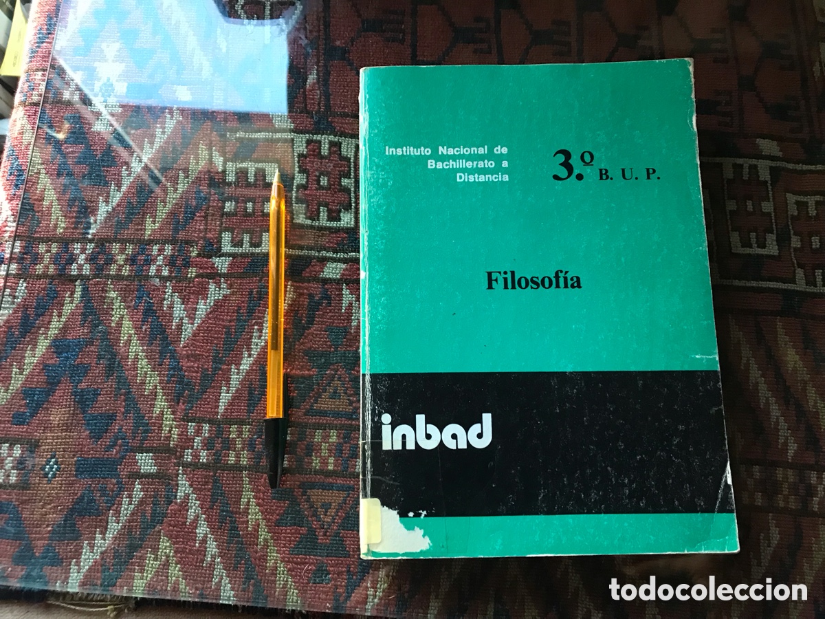 Libros de segunda mano: Filosof&iacute;a. 3&ordm; B.U.P.. Inbad - Foto 1