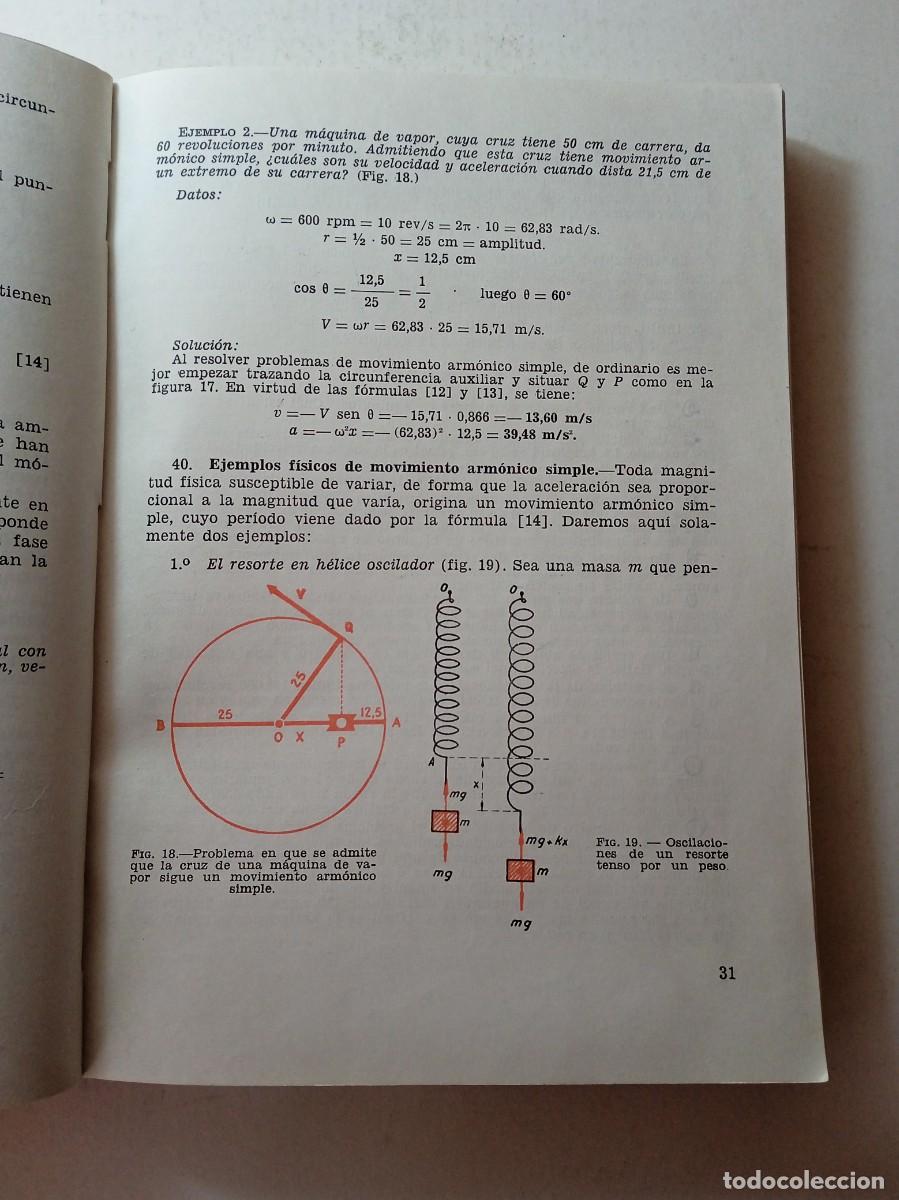 Libros de segunda mano: F&Iacute;SICA 6&ordm; CURSO EDICIONES SM 1970 - Foto 4