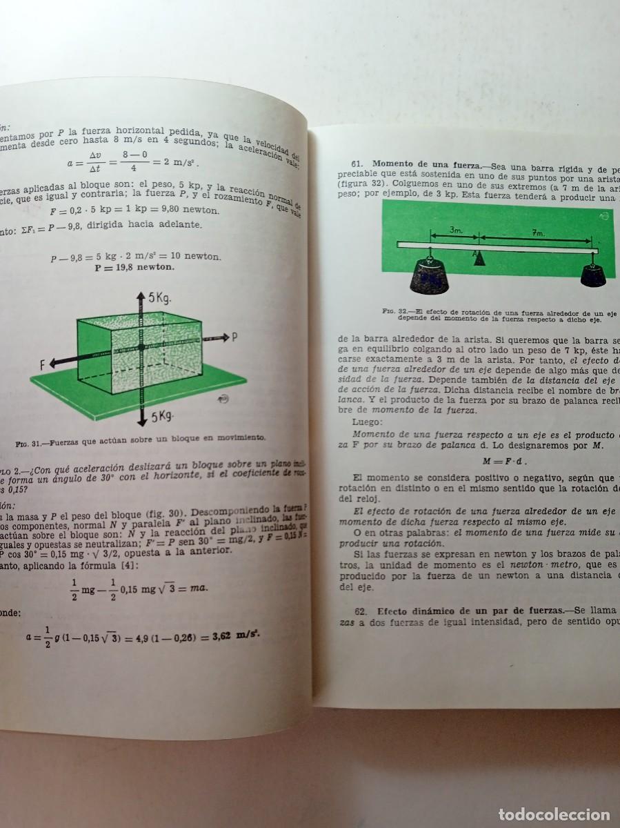 Libros de segunda mano: F&Iacute;SICA 6&ordm; CURSO EDICIONES SM 1970 - Foto 5