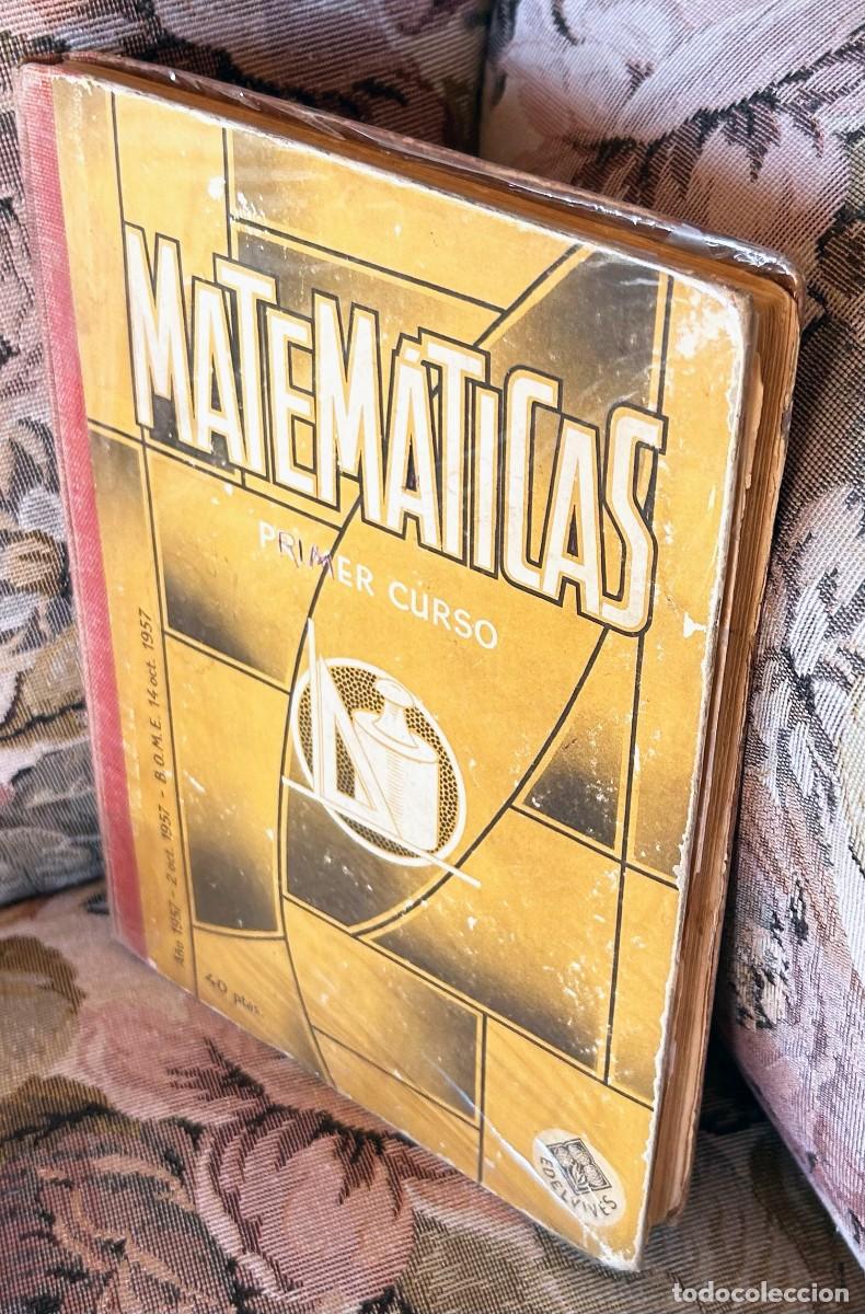 Libros de segunda mano: Matem&aacute;ticas Primer Curso. Edelvives 1957-58. - Foto 1