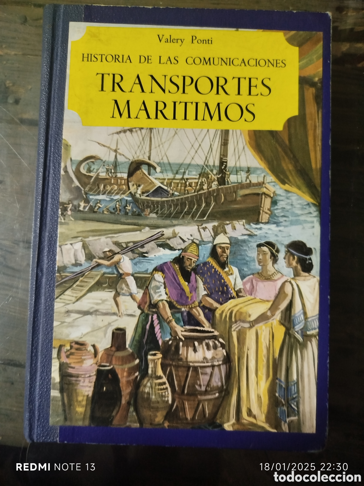 Libros de segunda mano: Transportes mar&iacute;timos. historia de las comunicaciones