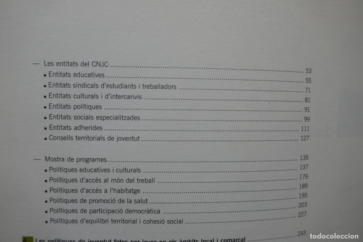 Libros de segunda mano: PROJECTE JOVE 2003 (EN CATALAN) - Foto 11