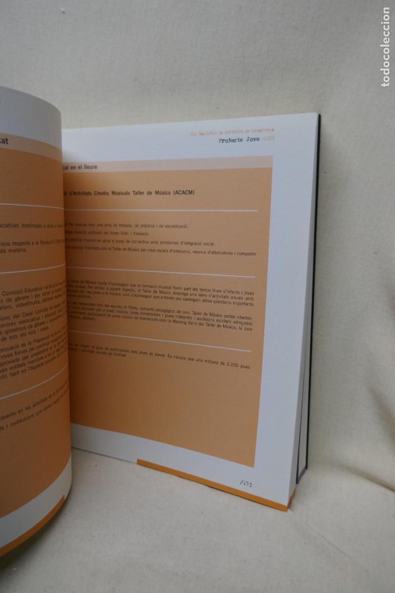 Libros de segunda mano: PROJECTE JOVE 2003 (EN CATALAN) - Foto 15