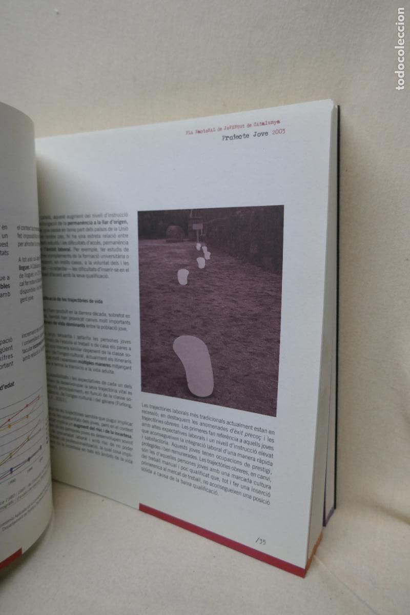 Libros de segunda mano: PROJECTE JOVE 2003 (EN CATALAN) - Foto 18