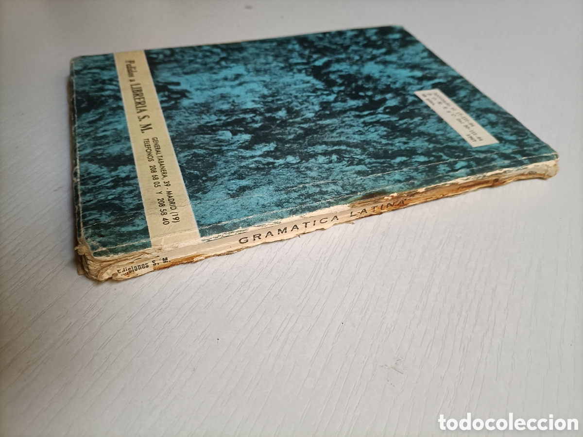 Libros de segunda mano: Gram&aacute;tica latina. Francisco G&oacute;mez del R&iacute;o. Ediciones S M 1965 - Foto 8