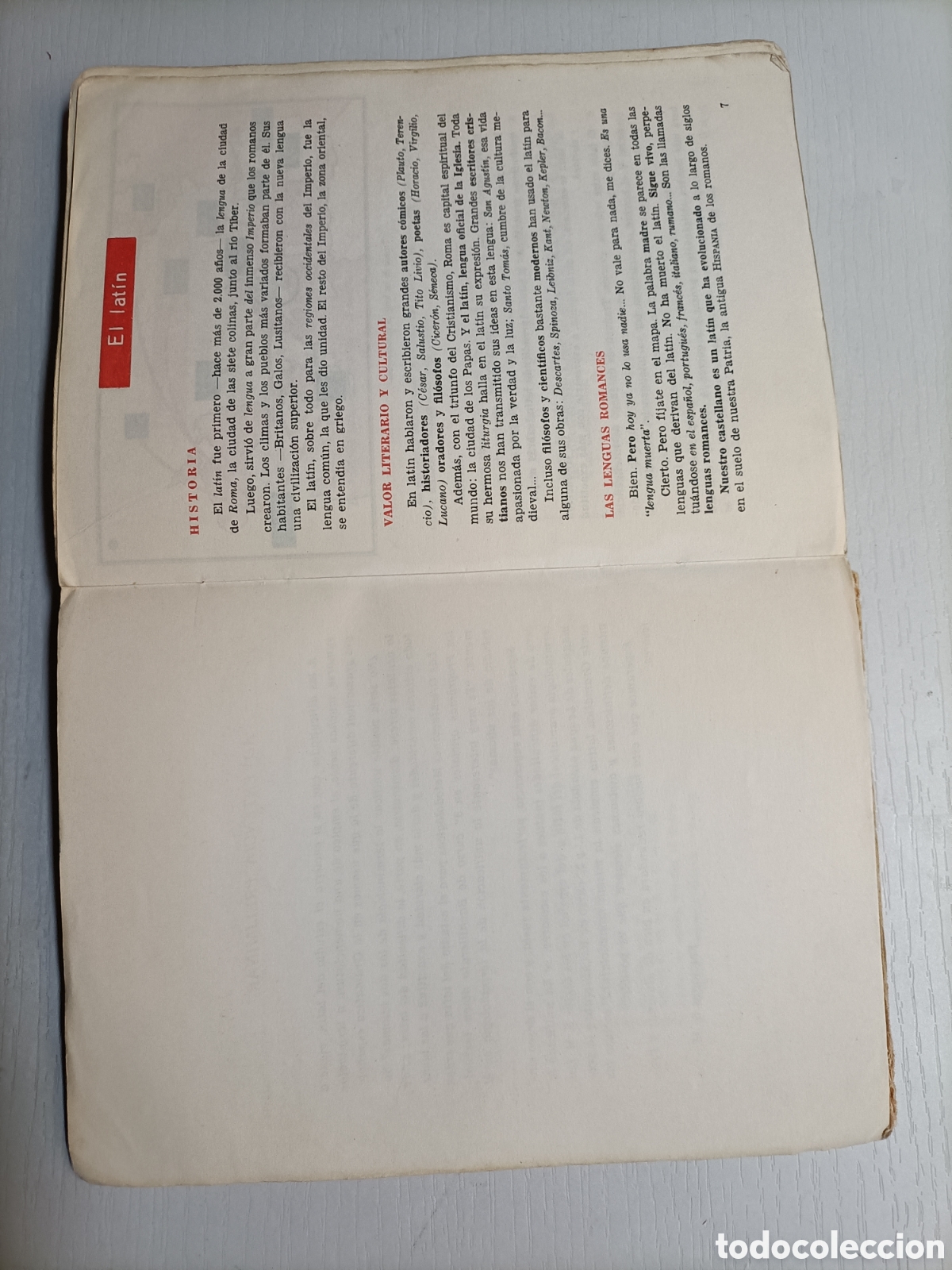 Libros de segunda mano: Gram&aacute;tica latina. Francisco G&oacute;mez del R&iacute;o. Ediciones S M 1965 - Foto 11