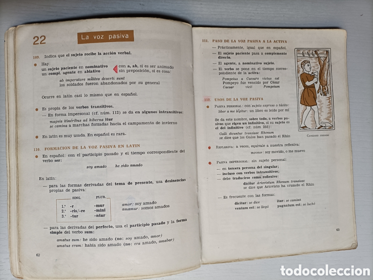 Libros de segunda mano: Gram&aacute;tica latina. Francisco G&oacute;mez del R&iacute;o. Ediciones S M 1965 - Foto 13