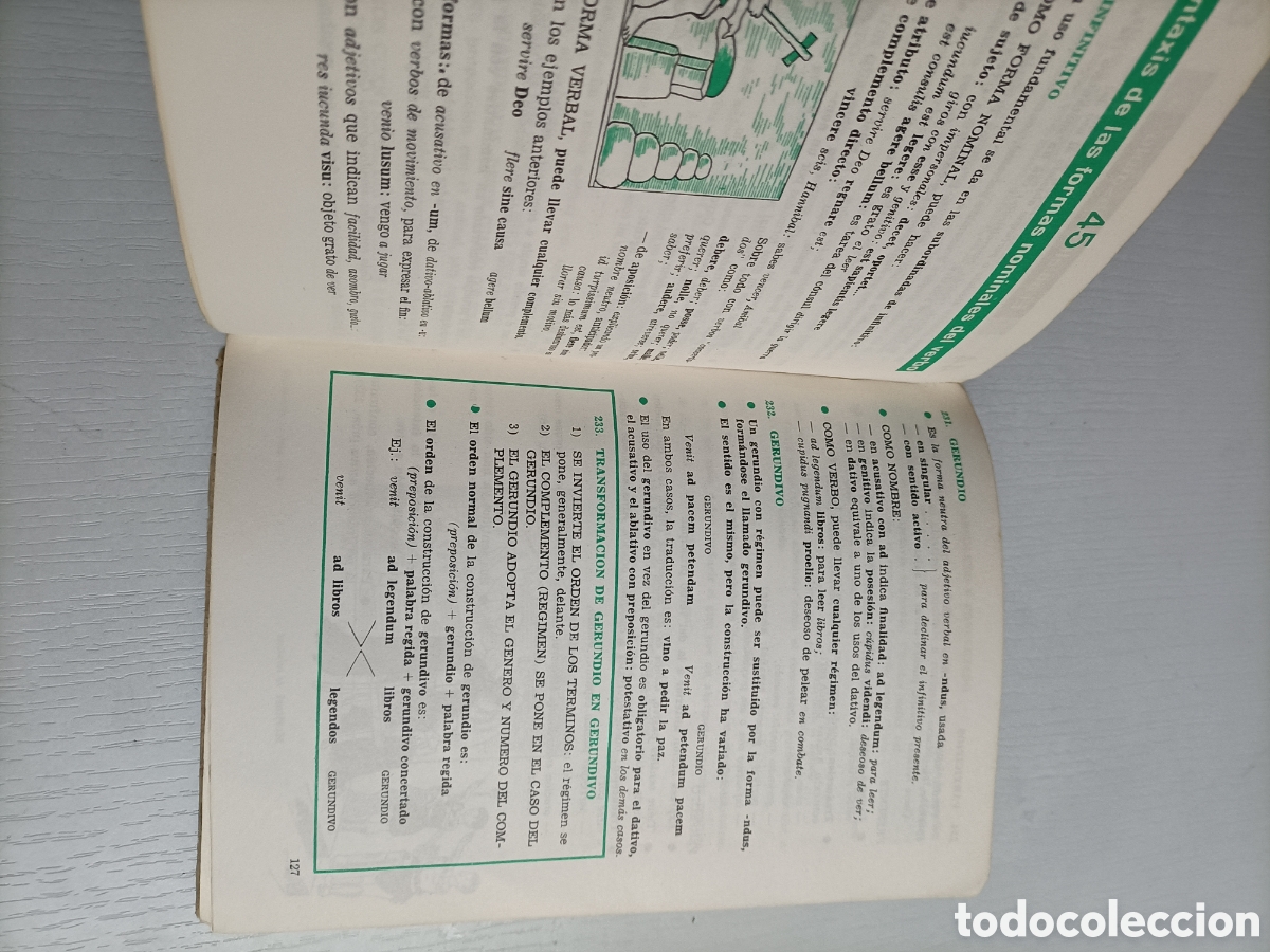 Libros de segunda mano: Gram&aacute;tica latina. Francisco G&oacute;mez del R&iacute;o. Ediciones S M 1965 - Foto 14
