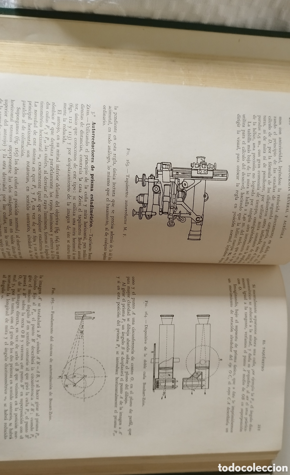 Libros de segunda mano: Libro topograf&iacute;a genera agr&iacute;cola a&ntilde;o 1953 - Foto 2