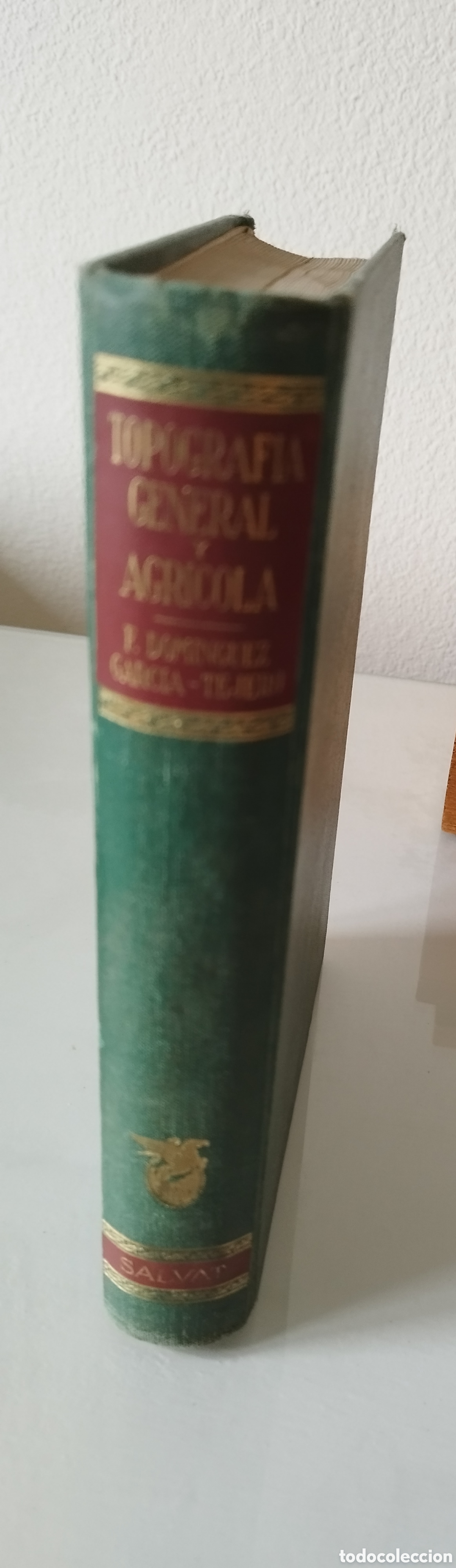 Libros de segunda mano: Libro topograf&iacute;a genera agr&iacute;cola a&ntilde;o 1953 - Foto 4