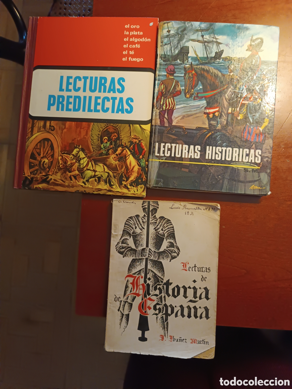 Libros de segunda mano: Lecturas escolares hist&oacute;ricas predilectas - Foto 1