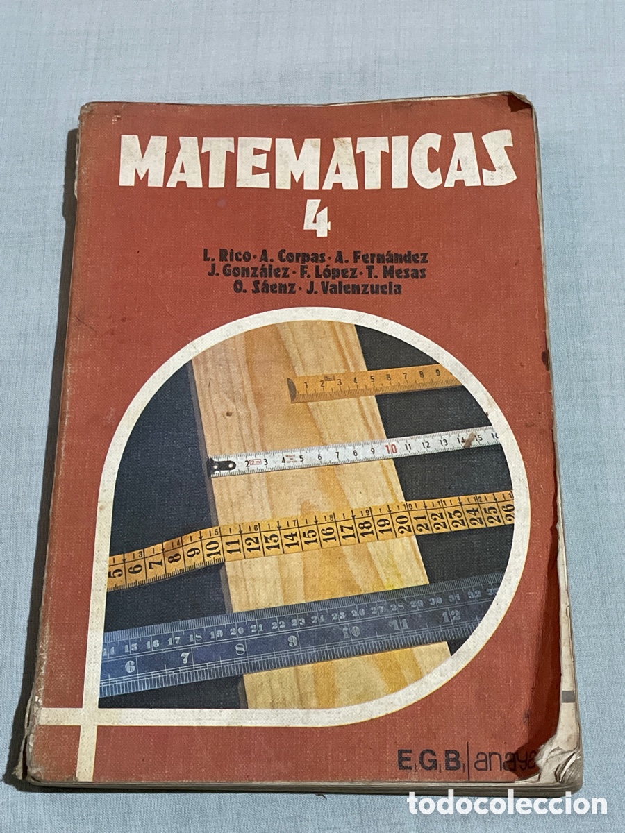 Libros de segunda mano: Matem&aacute;ticas 4 EGB Anaya 1978 - Foto 1