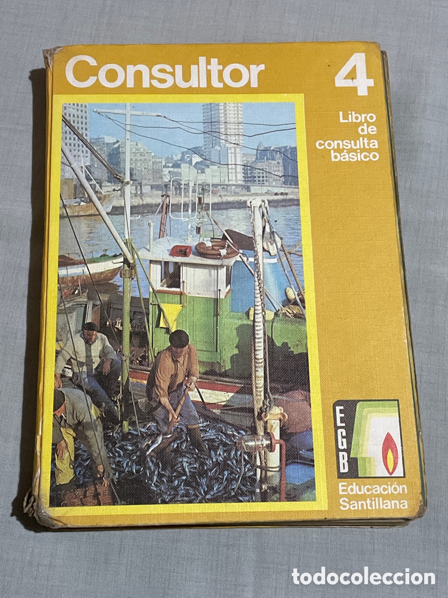 Libros de segunda mano: Consultor 4 EGB Santillana 1973 - Foto 1