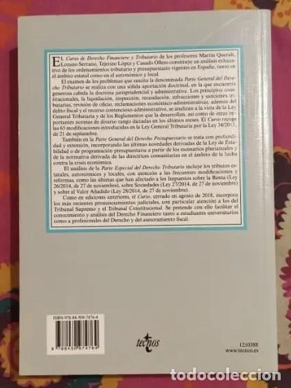 Libros de segunda mano: Libro UNED Curso Derecho Financiero y Tributario - Foto 2