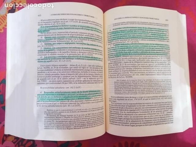 Libros de segunda mano: Libro UNED Curso Derecho Financiero y Tributario - Foto 3