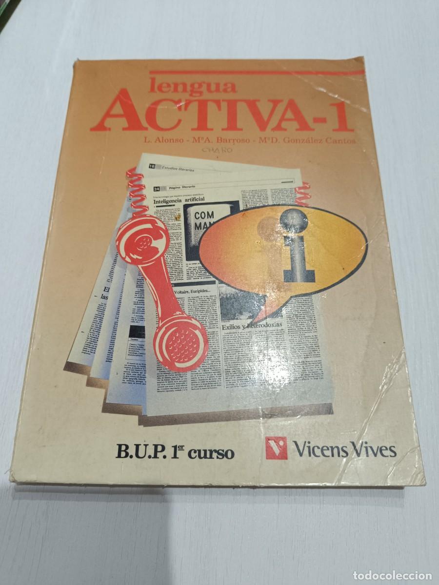 Libros de segunda mano: Lengua. Activa 1 BUP Vicens Vives - Foto 1