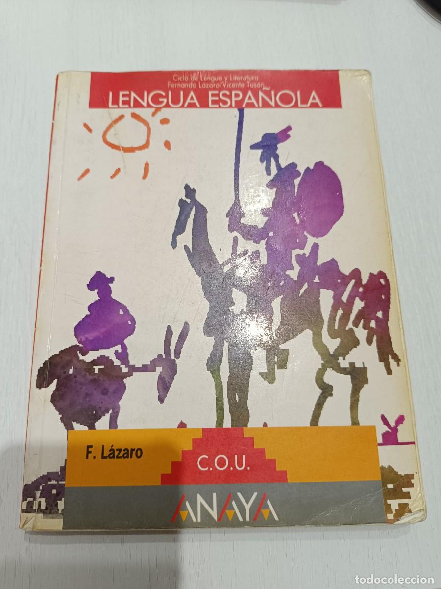 Libros de segunda mano: LENGUA ESPA&Ntilde;OLA COU ANAYA - Foto 1