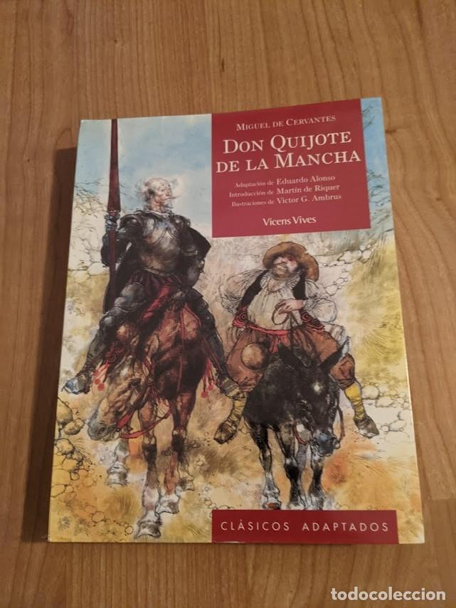 Libros de segunda mano: DON QUIJOTE DE LA MANCHA. CL&Aacute;SICOS ADAPTADOS - Foto 1