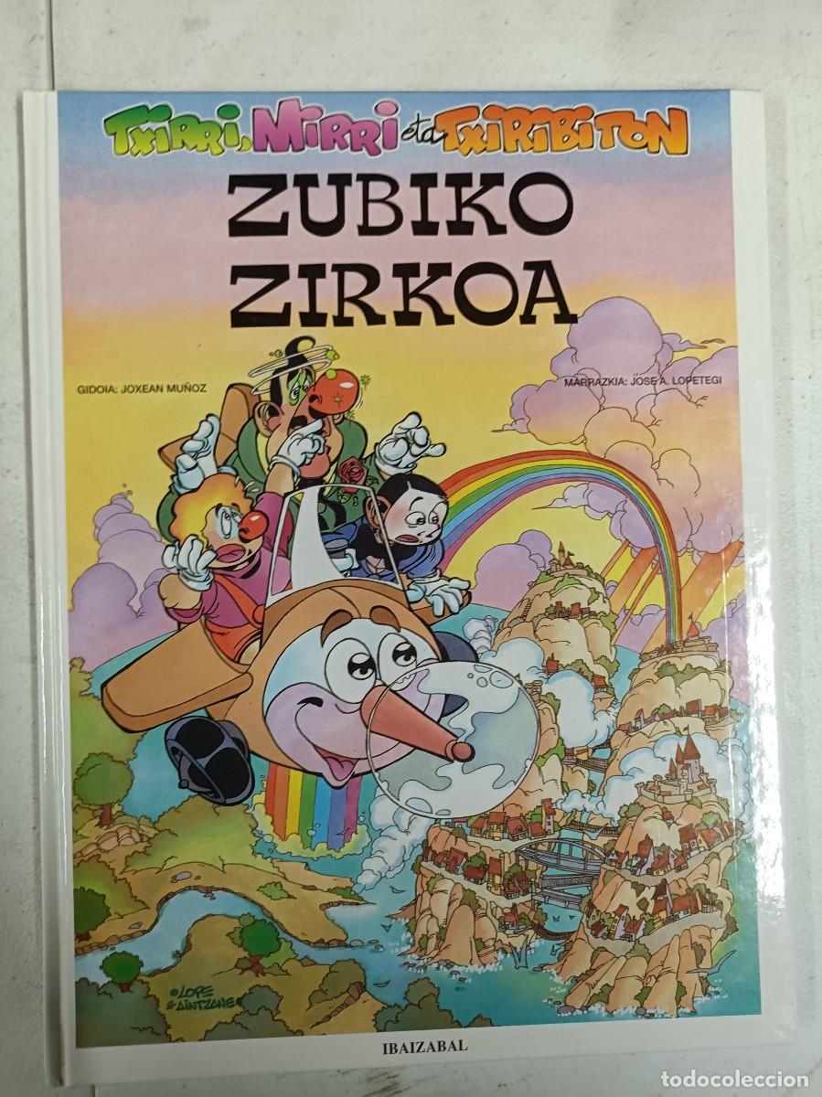 Libros de segunda mano: Libro zubiko zirkoa euskera - Foto 1