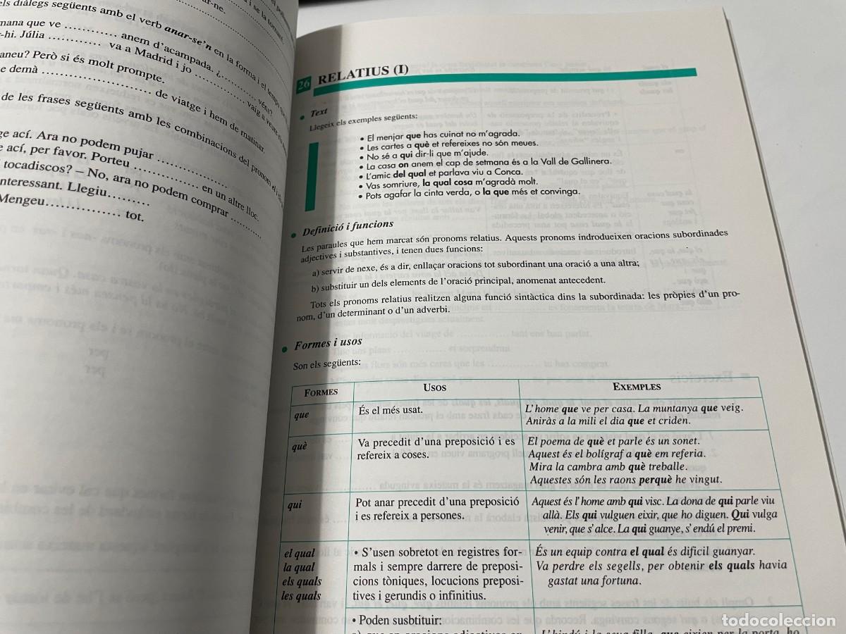 Libros de segunda mano: GUIA GRAMATICAL PER A LUS DE LA LLENGUA EXERCICIS AUTOCORRECTIUS LIBRO EJERCICIOS DE VALENCIANO - Foto 2