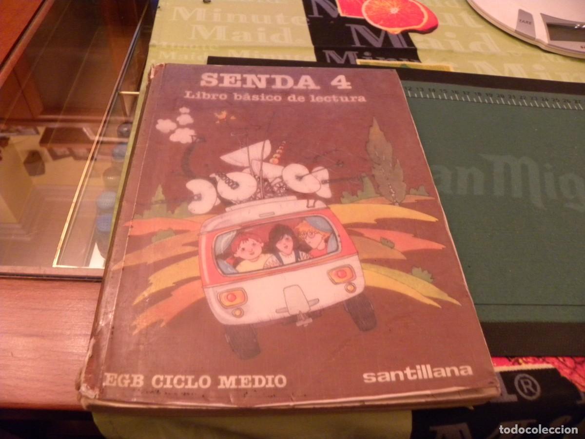 Libros de segunda mano: SENDA 4 - LIBRO BASICO DE LECTURA -SANTILLANA - Foto 1