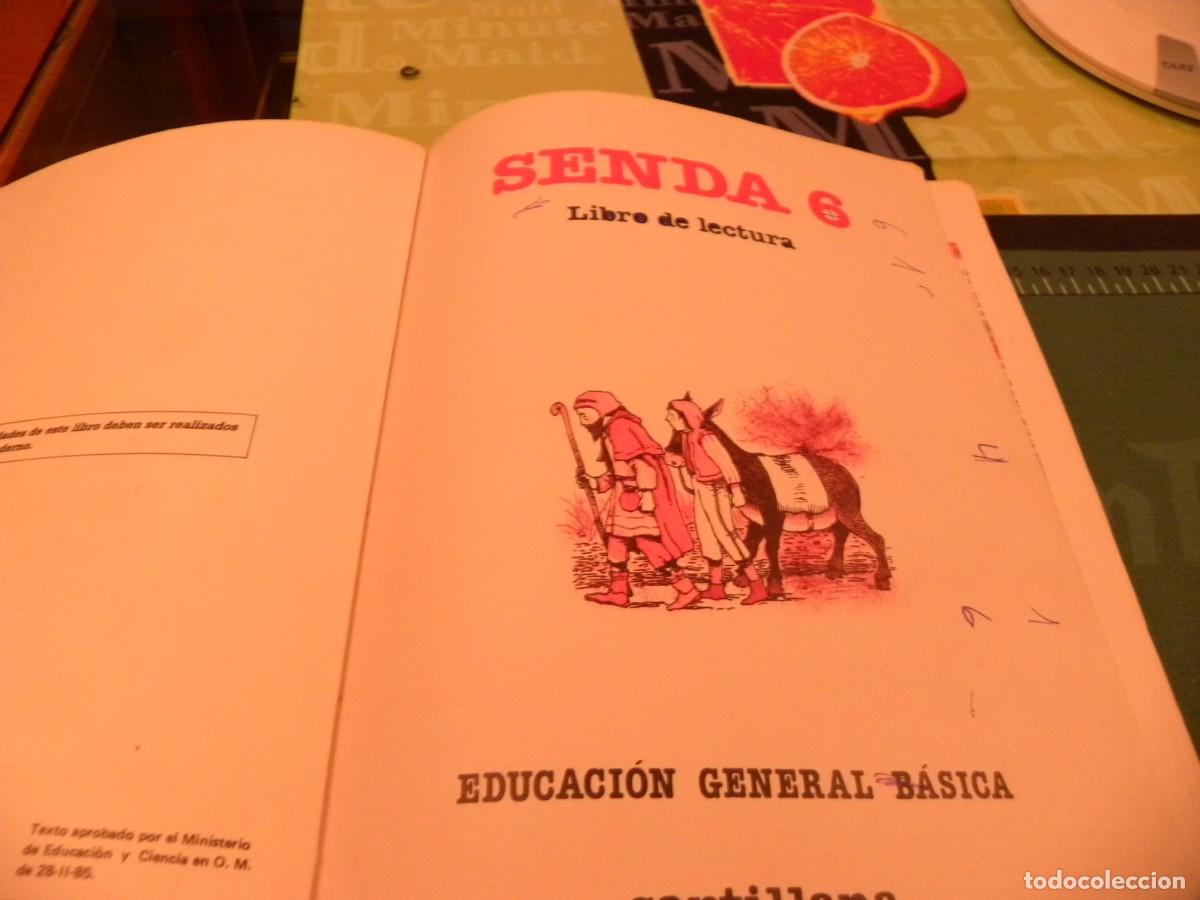 Libros de segunda mano: SENDA 6 - LIBRO BASICO DE LECTURA -SANTILLANA - Foto 2