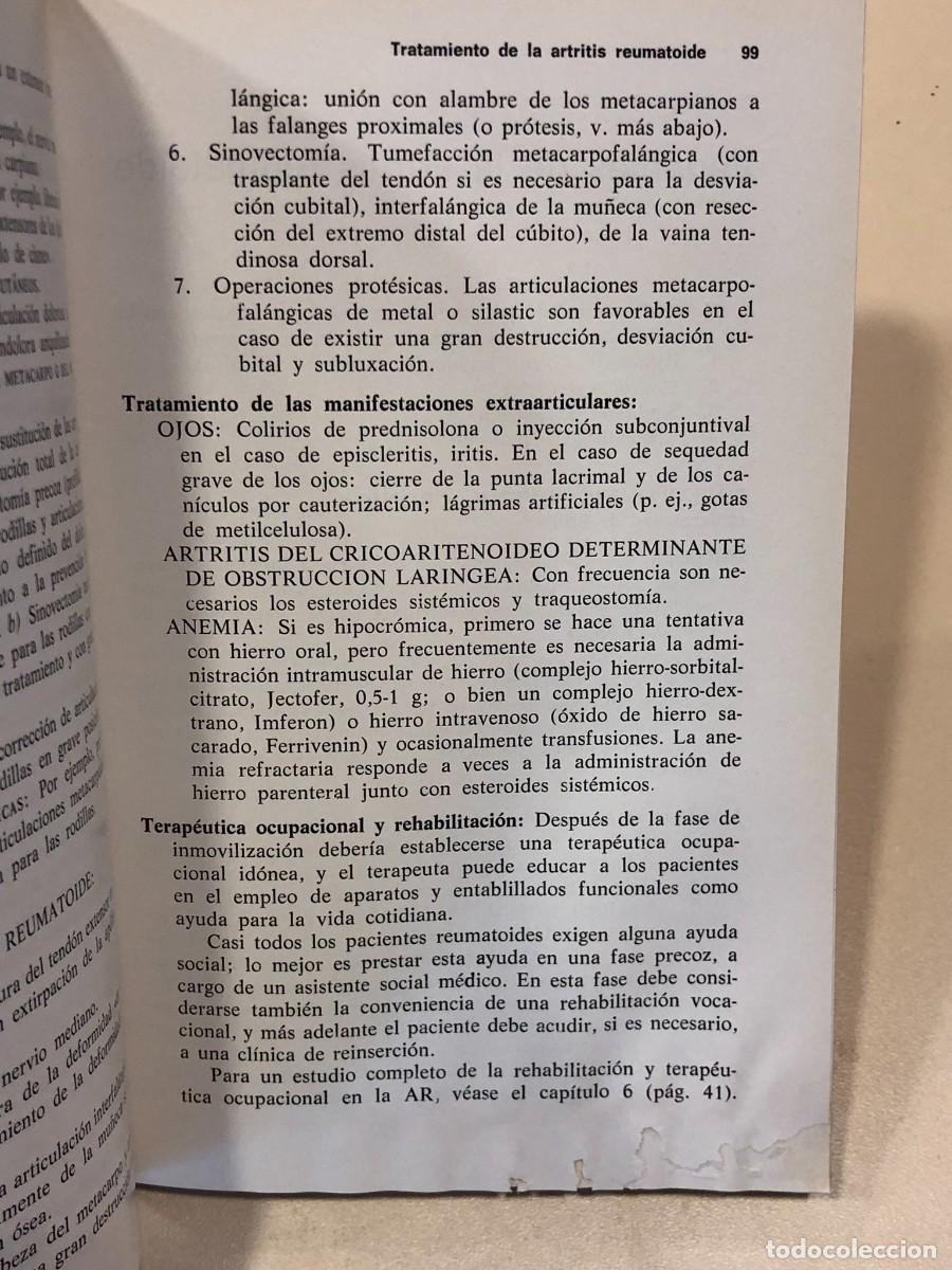 Libros de segunda mano: Enfermedades Reum&aacute;ticas. D.N. Golding - Foto 3