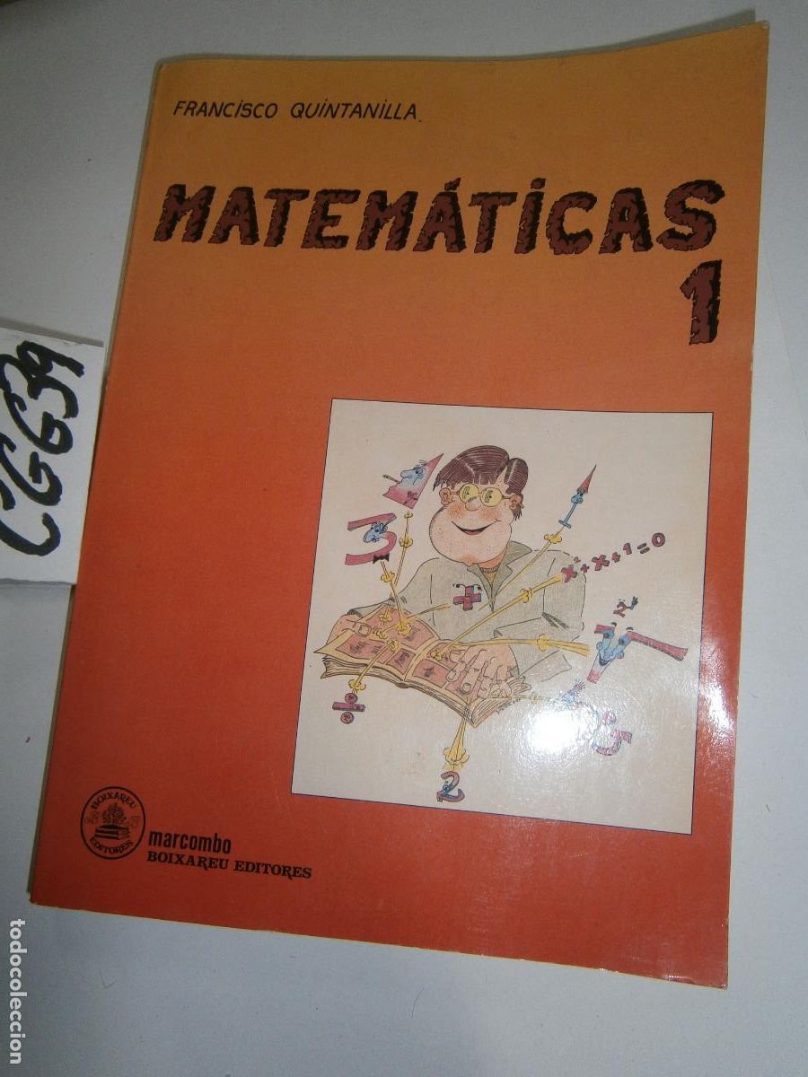 Libros de segunda mano: ANTIGUO LIBRO DE TEXTO - MATEMATICAS 1 - Foto 1
