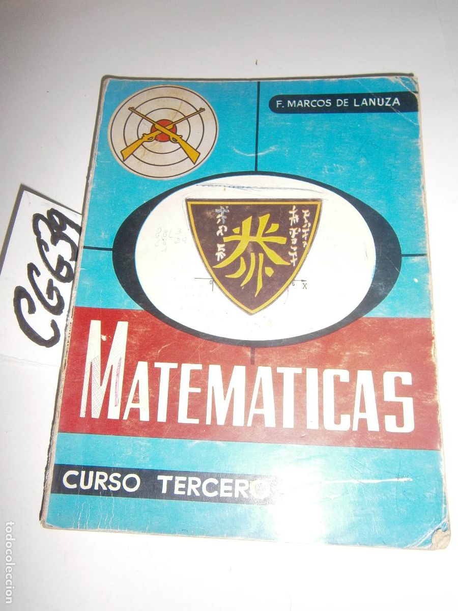 Libros de segunda mano: ANTIGUO LIBRO DE TEXTO - MATEMATICAS 3&ordm; - Foto 1