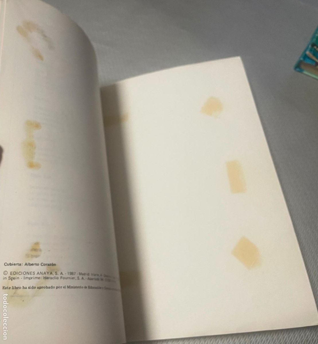 Libros de segunda mano: ANAYA ANTOS 8 EGB Lecturas y comentarios - Foto 2