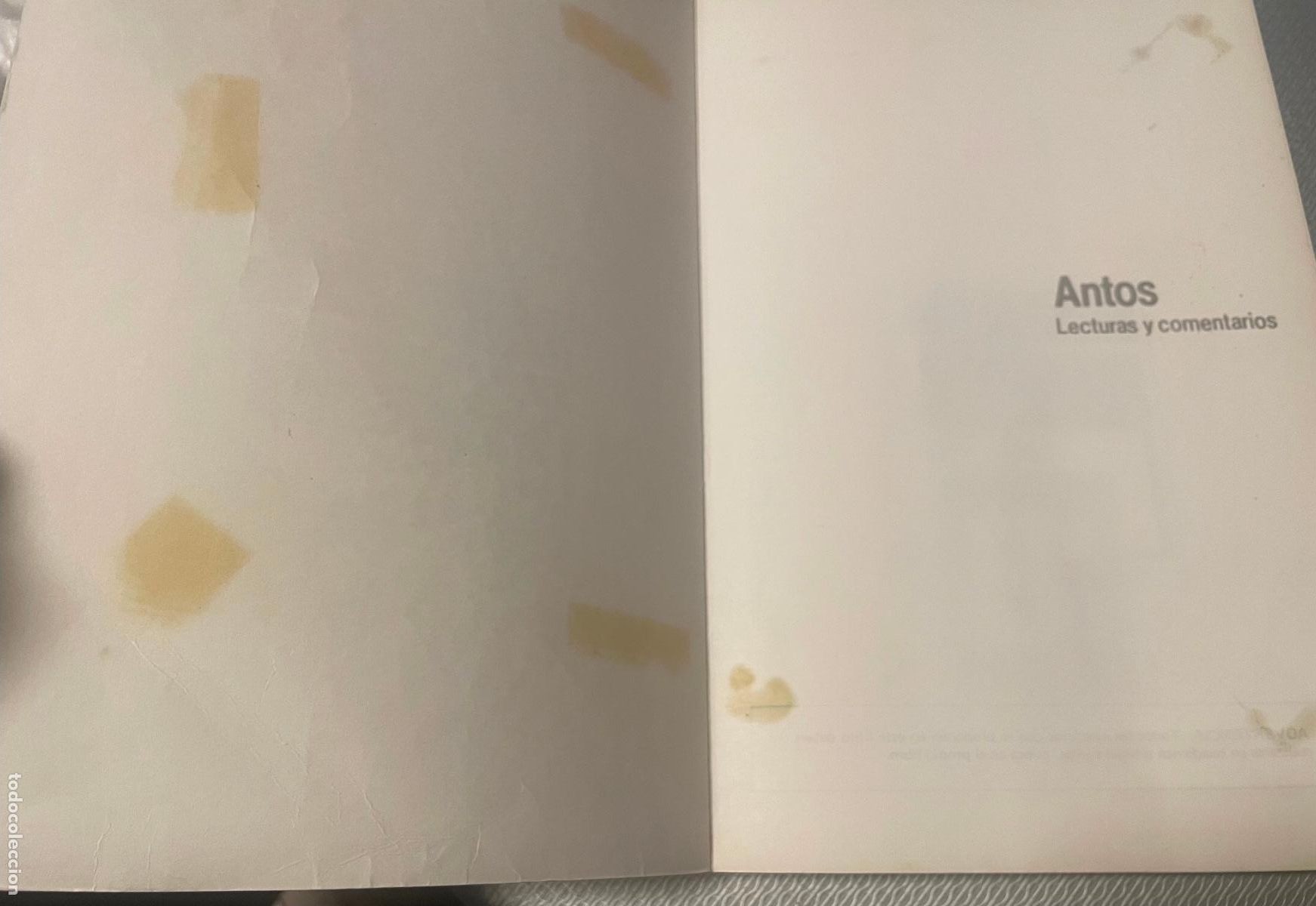 Libros de segunda mano: ANAYA ANTOS 8 EGB Lecturas y comentarios - Foto 3