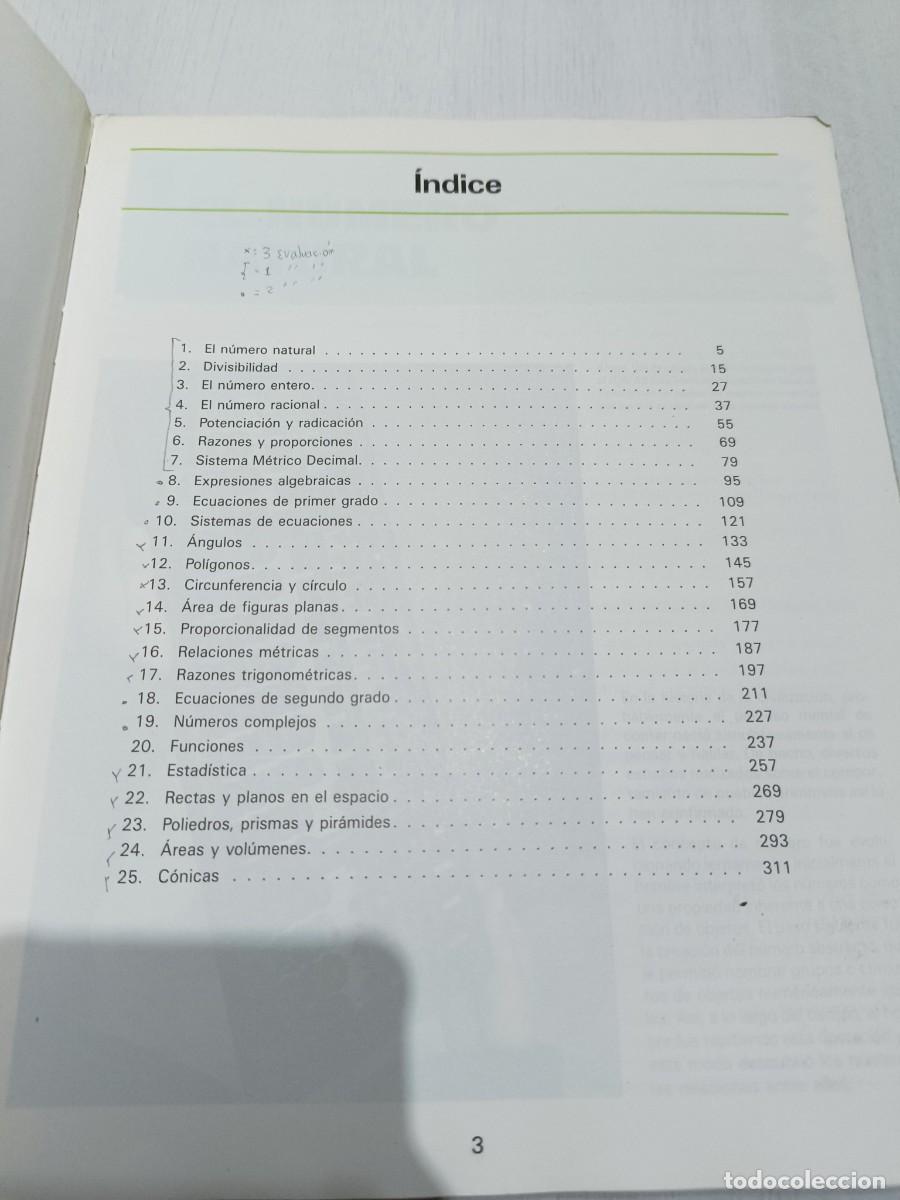 Libros de segunda mano: MATEMATICAS 1 FORMACION PROFESIONAL / PRIMER GRADO.- EDEBE - Foto 2