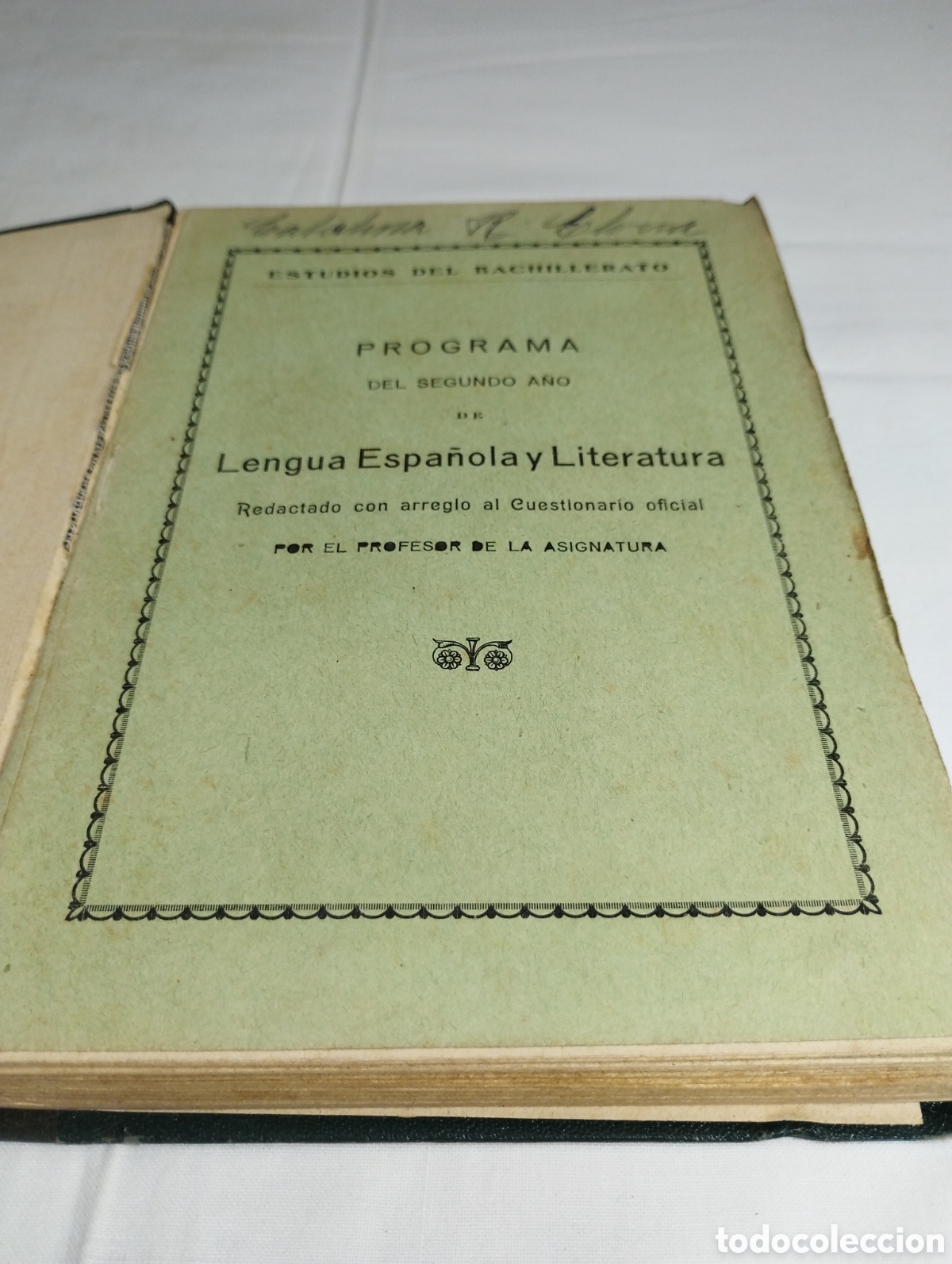 Libros de segunda mano: Compendio de gram&aacute;tica espa&ntilde;ola. F. Verg&eacute;s, - Foto 2